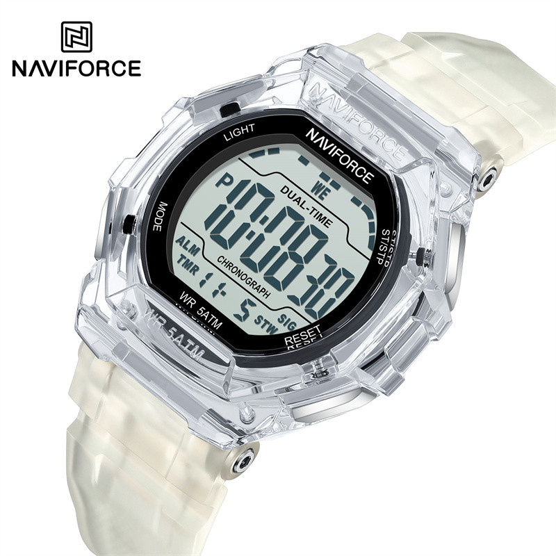 Naviforce 7136 - Silver White