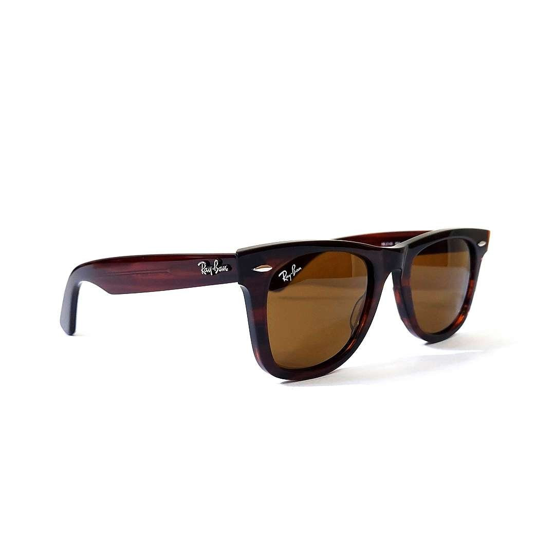 RayBan RB2140 Wayfarer Coffee Frame Sunglasses