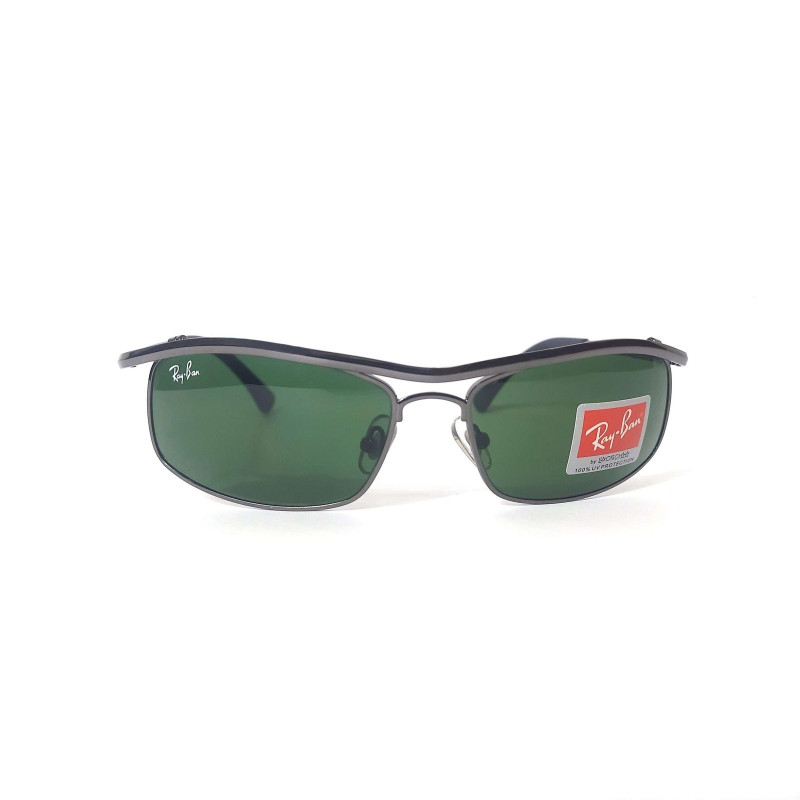 RayBan RB3339 Coffee Frame Bottle Green G15 Sunglasses