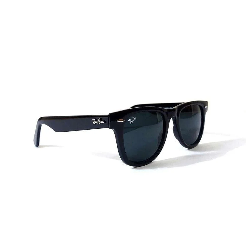 RayBan RB2140 Wayfarer Glossy Black Glass Sunglasses