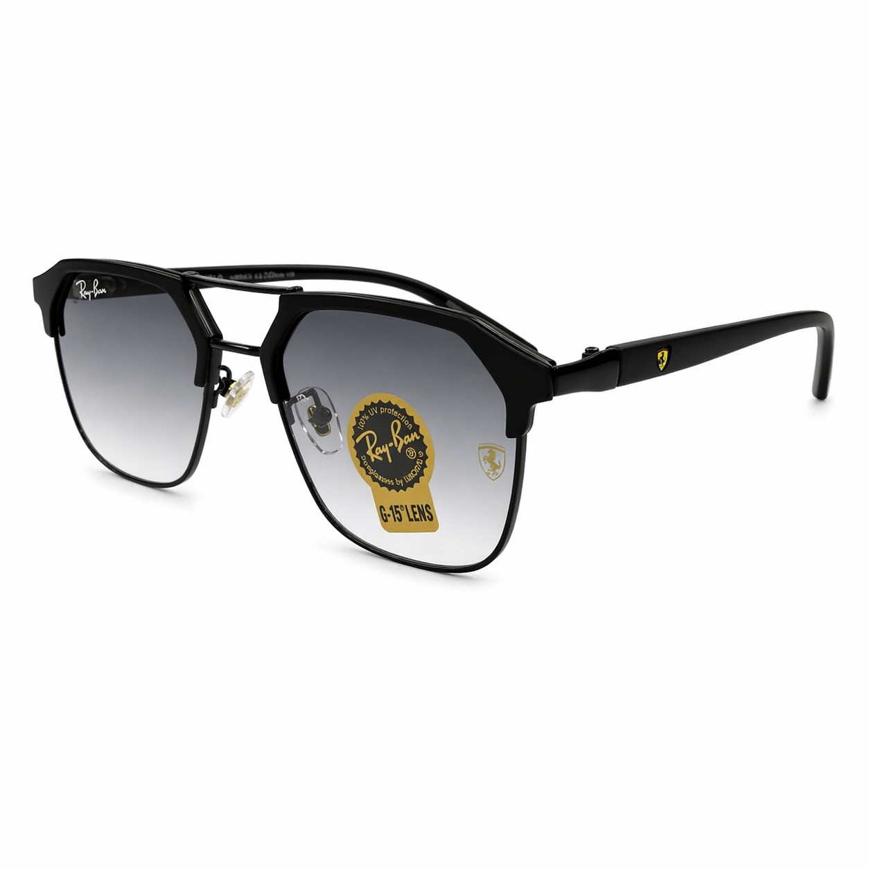 Ray Ban Sunglass - Black Blue RB4 A Grade