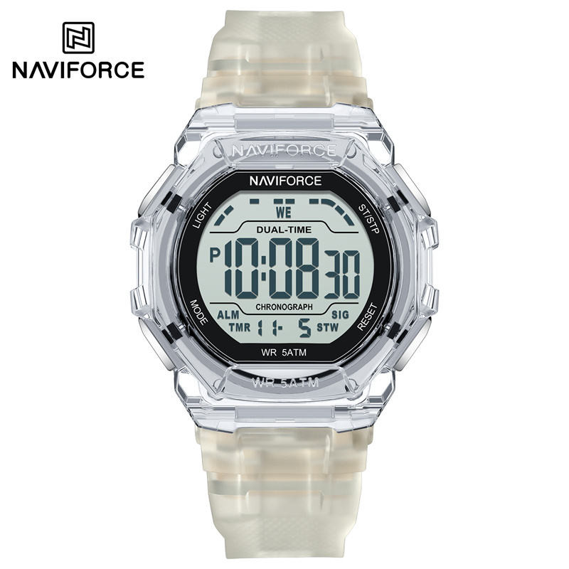 Naviforce 7136 - Silver White