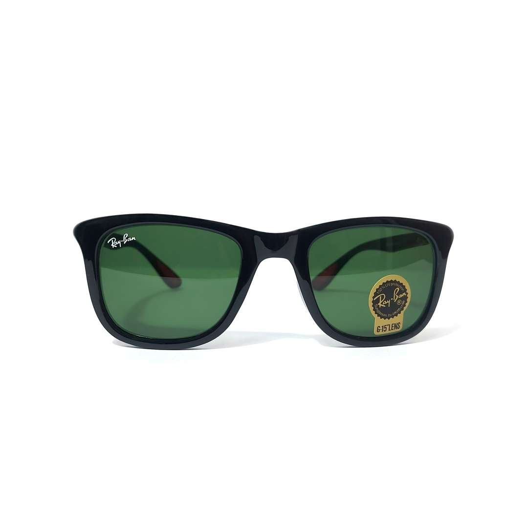 RayBan RB4287 Glossy Black Bottle Green G15 Sunglasses