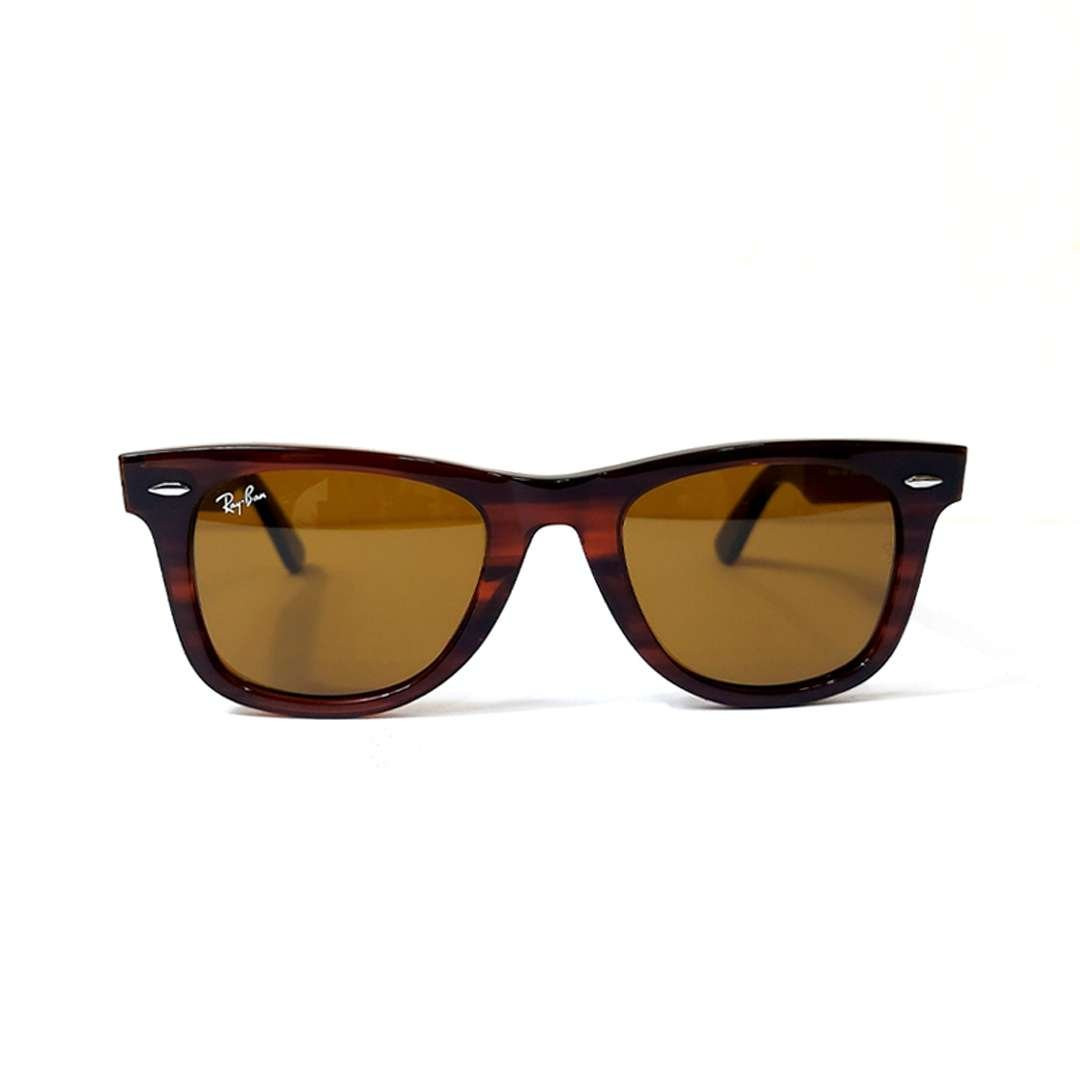 RayBan RB2140 Wayfarer Coffee Frame Sunglasses