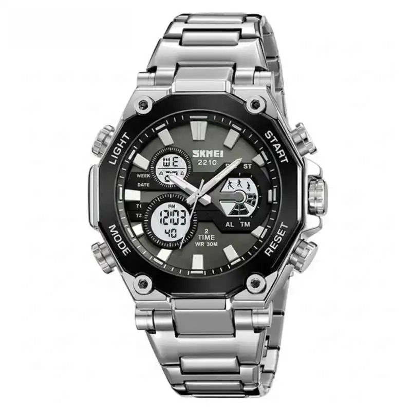 Original SKMEI Men’s Watch 2210 Silver Black