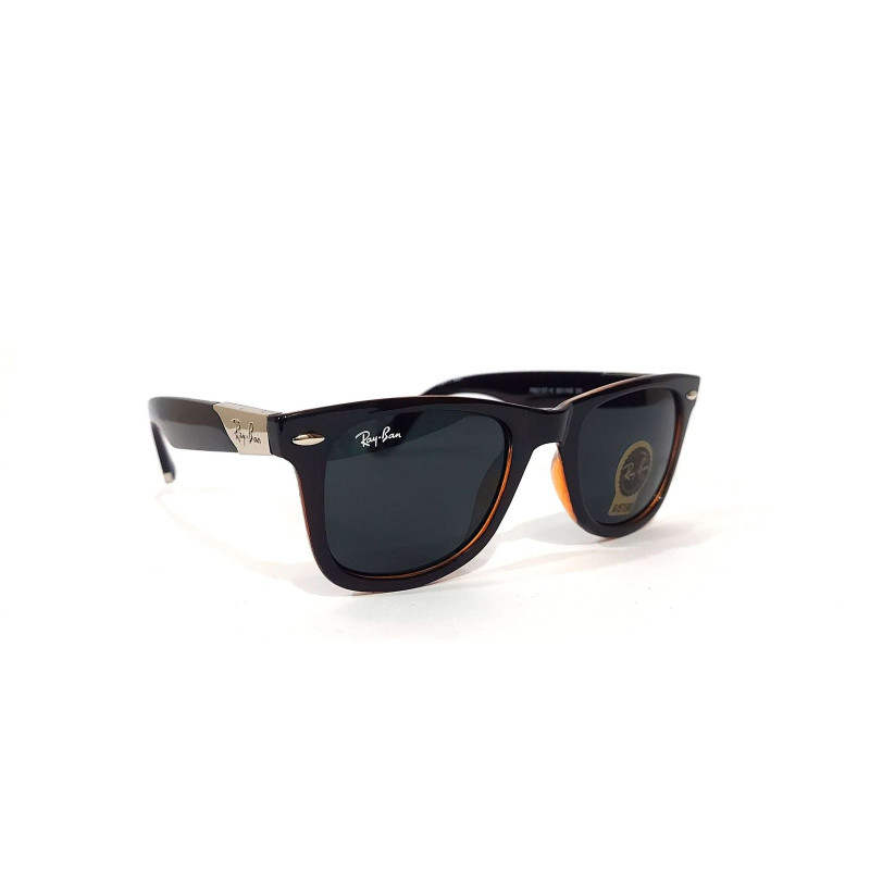 RayBan RB2157K Glossy Brown Black G15 Sunglasses