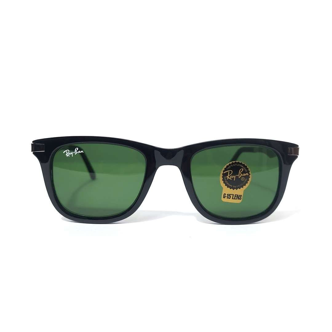 RayBan RB4287 Glossy Black Bottle Green G15 Sunglasses